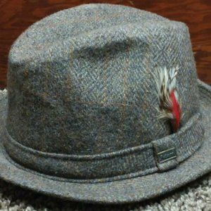 Vintage Adam New York Brown Wool Fedora Irish